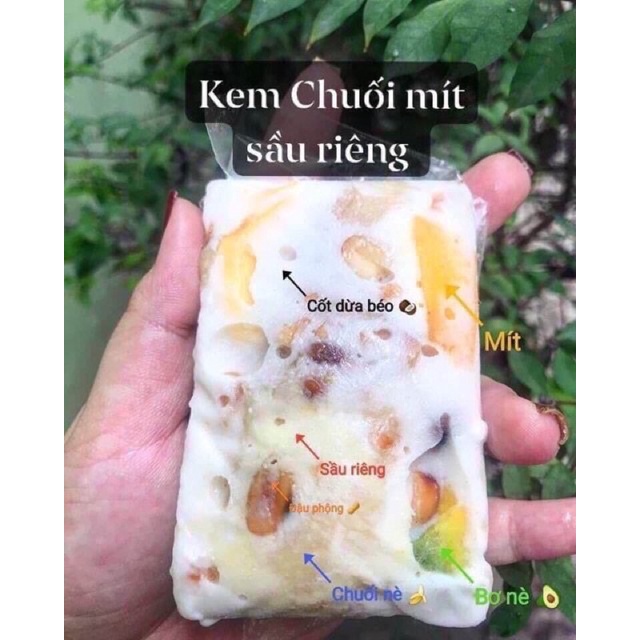 [NOWSHIP] KEM CHUỐI BƠ MÍT