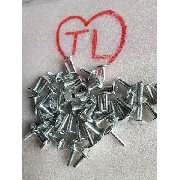 Ốc dù 6 ly. 1p - 1p5 - 2p - 3p - 4 phân