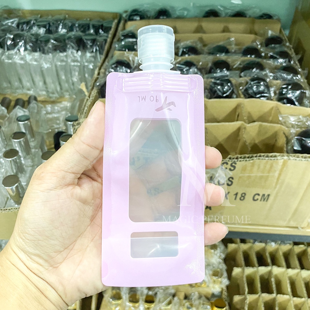 Túi đựng kem dưỡng da, sữa rửa măt, dầu gội, mỹ phẩm đi du lịch dung tích  30ml , 50ml , 100m