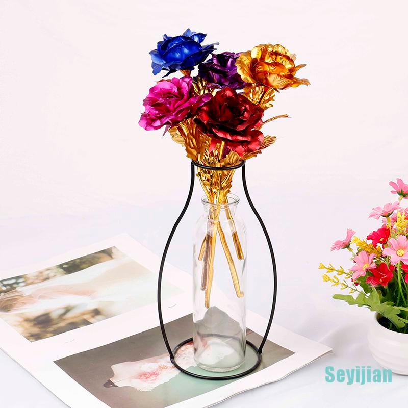Bông Hoa Hồng Mạ Vàng 24k Cho Ngày Lễ Tình Nhân