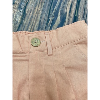 Quần short LINEN BỘT PREMIUM. June Q07