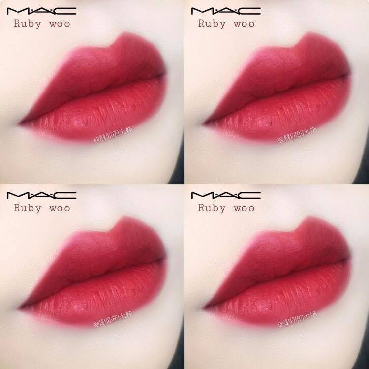 Son Mac Retro Matte Ruby Woo 707