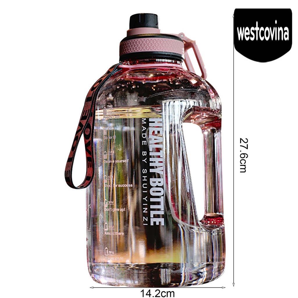 [Hot]☀ Bình Đựng Nước Thời Trang, Dung Tích 2200ml
