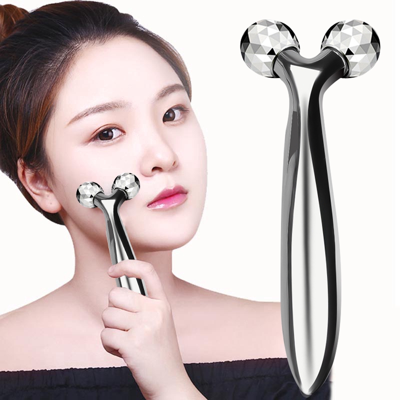 Cây lăn mát xa nâng cơ thon gọn mặt 3D hình chữ Y