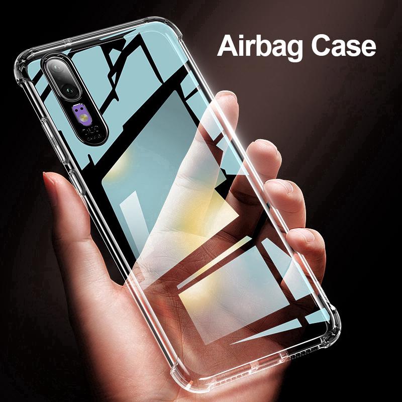 Ốp Điện Thoại Huawei Y9s Y6s Nova 7i 5T 3e 3i 3 P40 P30 P20 Pro Lite Vỏ TPU Trong Suốt Bảo Vệ Mặt Sau