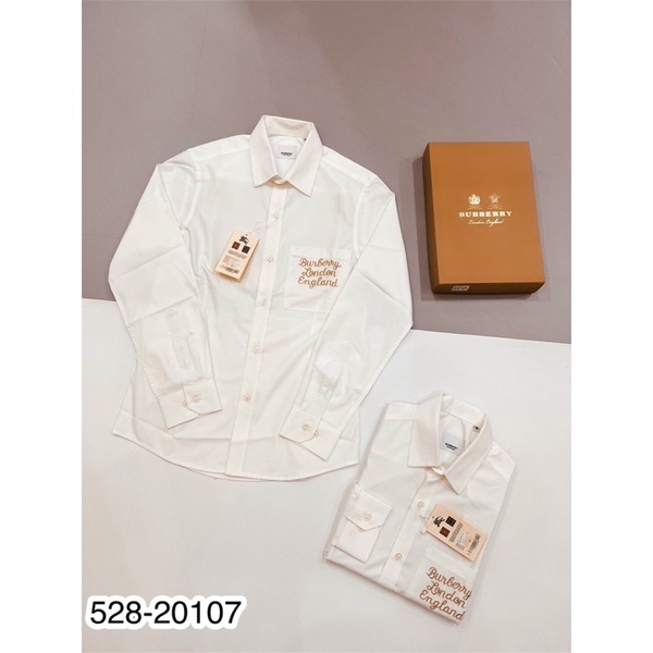 Áo Sơ Mi Nam LV Thêu Logo Hoa Cổ Siêu Đẹp - Áo Sơ Mi Nam Thêu Chữ Túi Ngực Siêu Chất