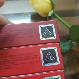 💋Son 3CE 212 Đỏ Thuần satin(Cam Kết Chuẩn Auth)