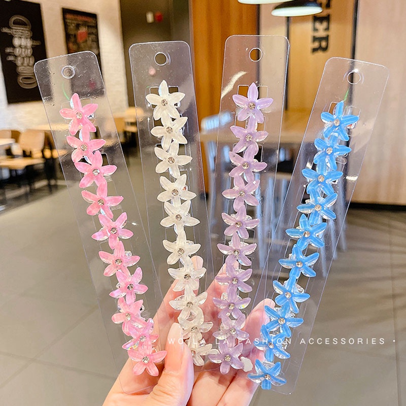 Kẹp Tóc Đính Hoa Dễ Thương Cho Bé Gái