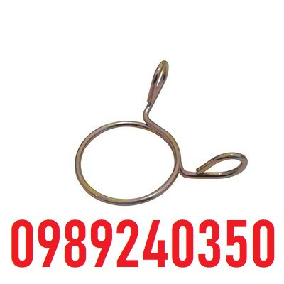 Lò xo đai giữ ống thoát xả nước máy giặt cửa đứng