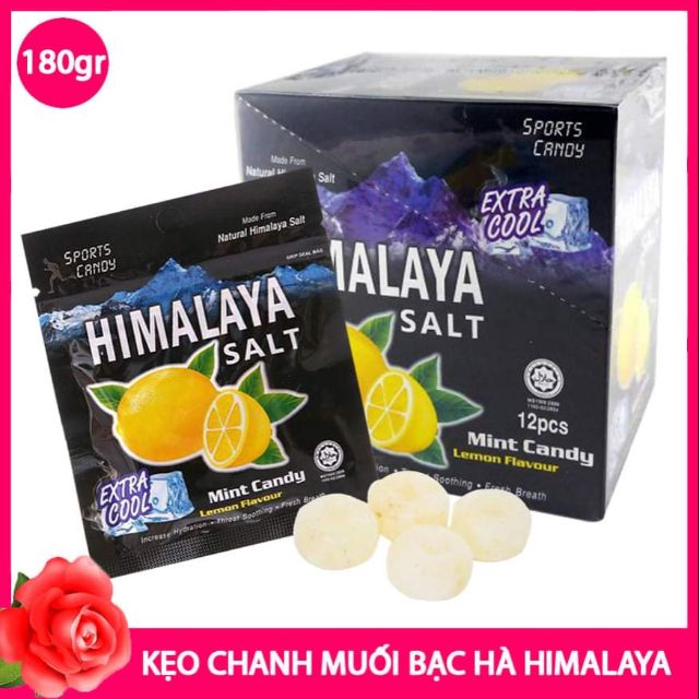 Kẹo chanh muối Himalaya hộp 12 gói