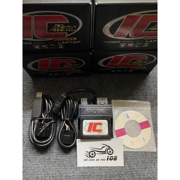 ic ATE Racing Ex135 Lập Trình trên máy tính ( Tích Hợp 8 Map Chỉnh)