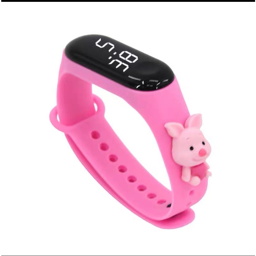 Đồng Hồ ZGO DISNEY nhiều màu thay được dây cao su miband 3 4 mẫu nam nữ unisex cho trẻ em thể thao | BigBuy360 - bigbuy360.vn