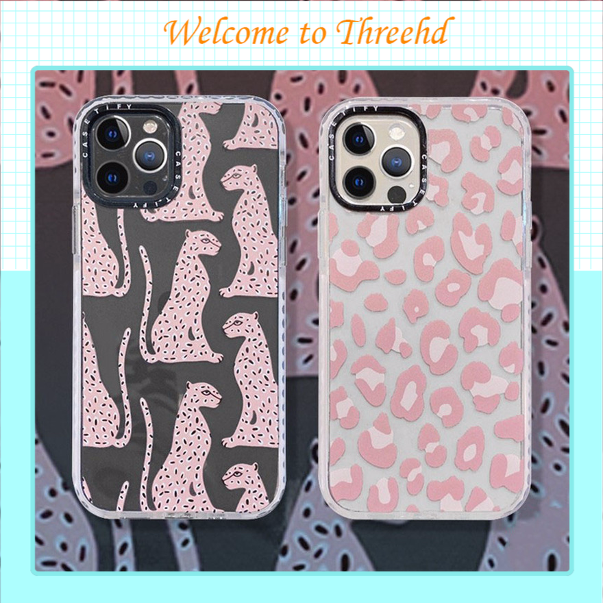 Ốp điện thoại TPU dẻo trong suốt họa tiết da báo cho iPhone 12 Mini 12 11 Pro Max SE 2020 Xs Max XR 6s 8 7 Plus