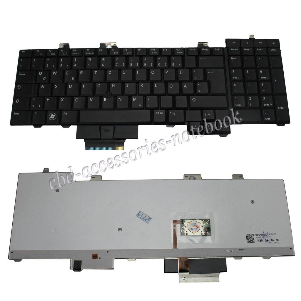 (KEYBOARD) BÀN PHÍM LAPTOP DELL M6500 (RENEW) dùng cho Precision M6500 M6400