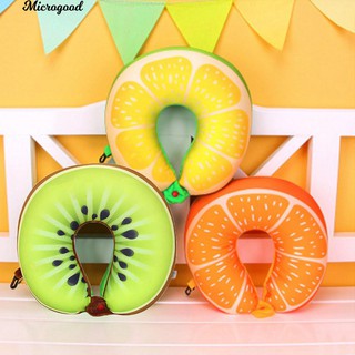 Gối kê chữ U cổ hình trái cây dễ thương