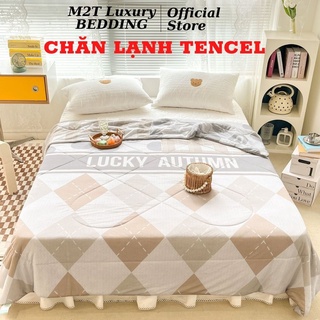 Chăn hè mát lạnh tencel m2t bedding, mền dùng bốn mùa hàn quốc kích thước 2mx2m3 - chăn lạnh autumn