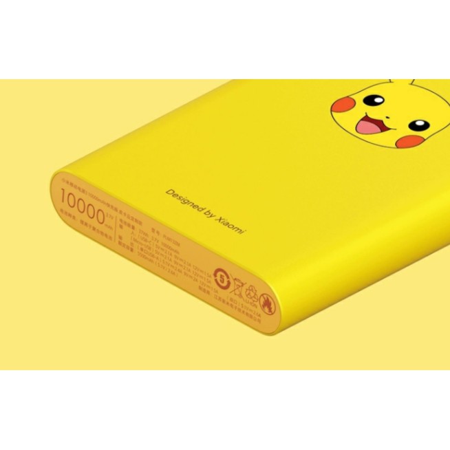 Sạc dự phòng Xiaomi Gen 3 Pikachu  - siêu đáng yêu