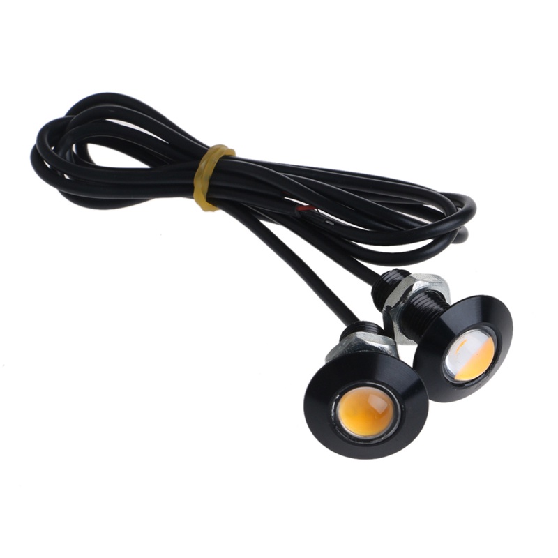 Set 2 Đèn Mắt Đại Bàng Có Độ Sáng Cao Chuyên Dụng Cho Xe Mô Tô