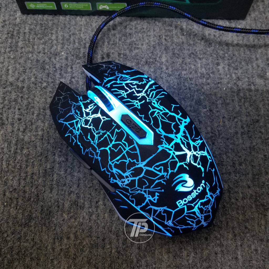 Chuột gaming LED Có Dây Bosston R30A