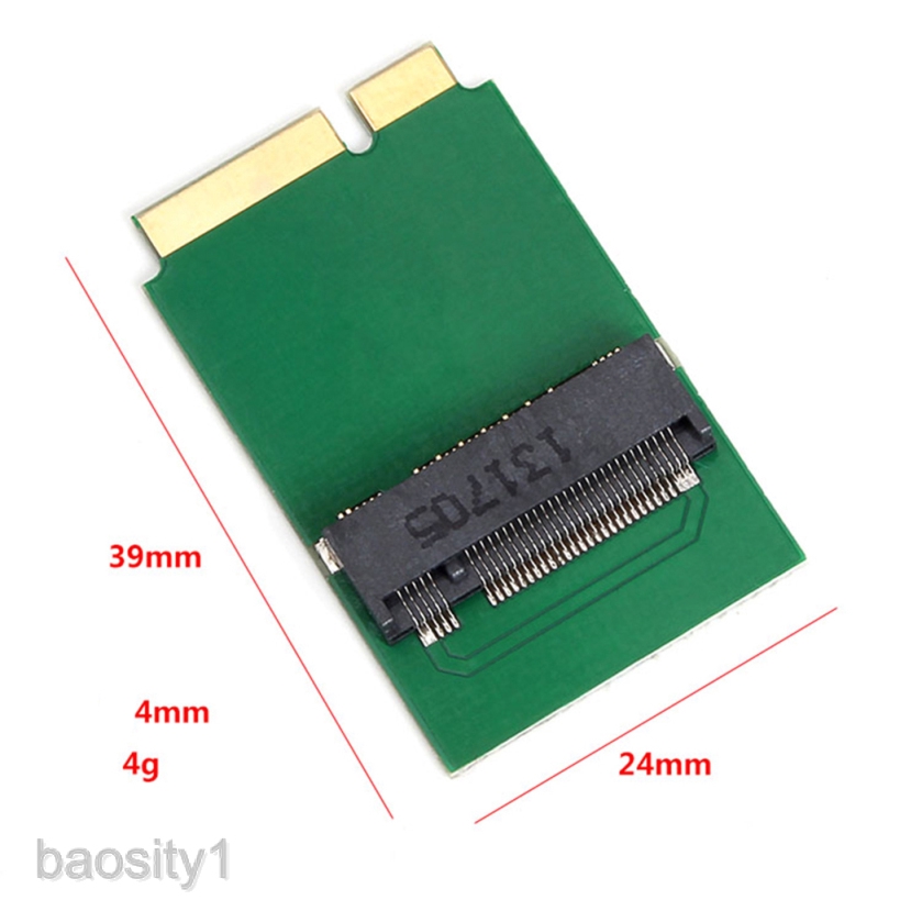 Bộ Chuyển Đổi 17 + 7 pin Cho SSD M.2 Sang 2012 Apple MacBook Air A1466 A1465