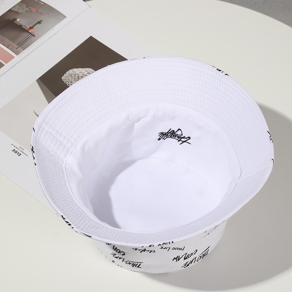 BSUNS Mũ Bucket Chất Liệu Cotton Hai Mặt Phong Cách Hip Hop Cá Tính