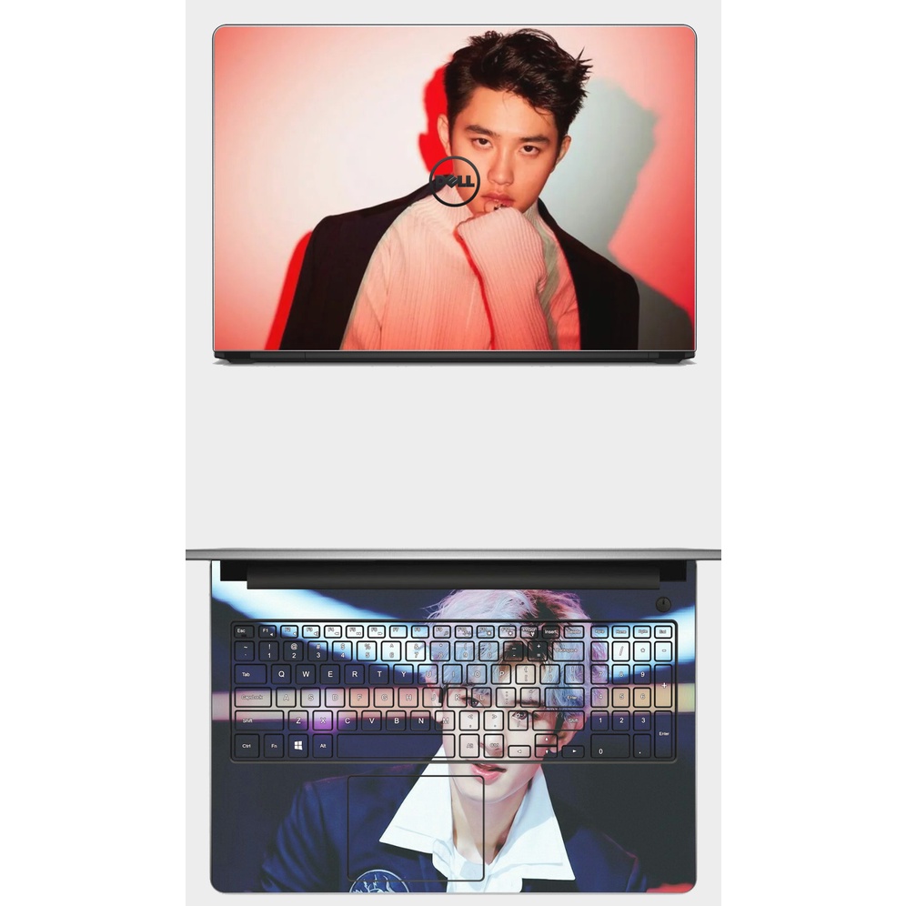 [EXO] SKIN dán Laptop in hình nhóm nhạc EXO. Đủ các dòng máy: Asus, Acer, Dell, HP,... In hình theo yêu cầu