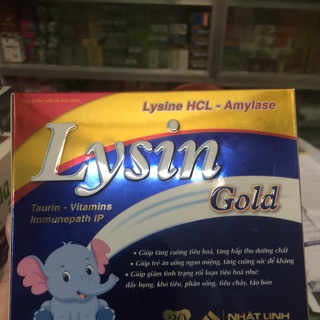 Si rô ăn ngon Lysin Gold cho bé