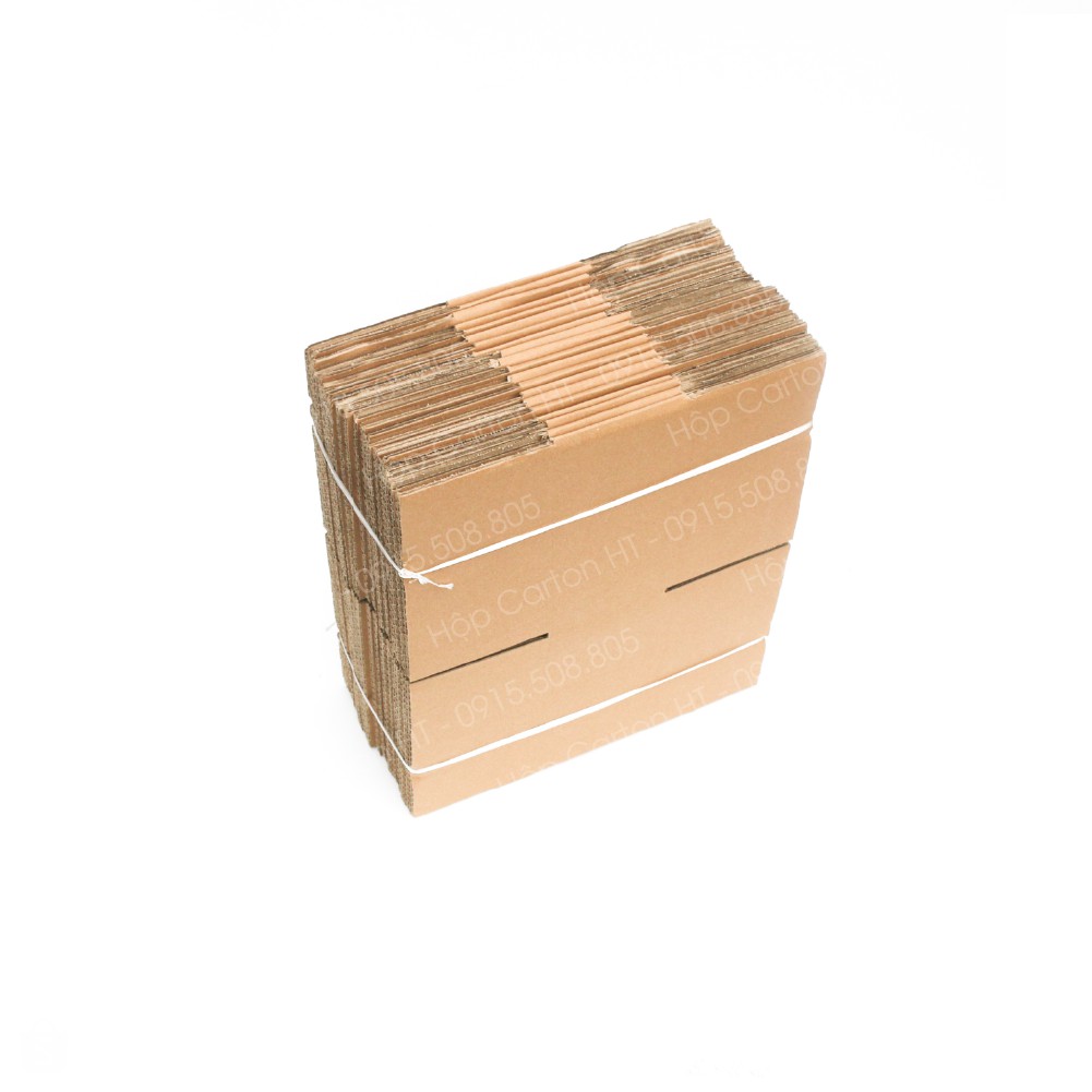 20x20x10 Combo 50 hộp carton, thùng giấy cod gói hàng, hộp bìa carton đóng hàng giá rẻ