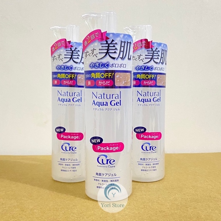 Tẩy da chết Cure Natural Aqua Gel Nhật Bản 250g