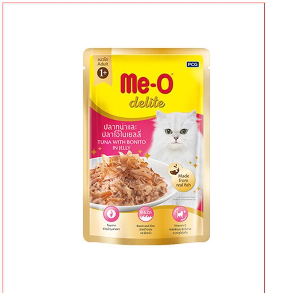 GV- Pate Me-o Delite (4 vị) Thức ăn mèo dạng sốt gói 70gr