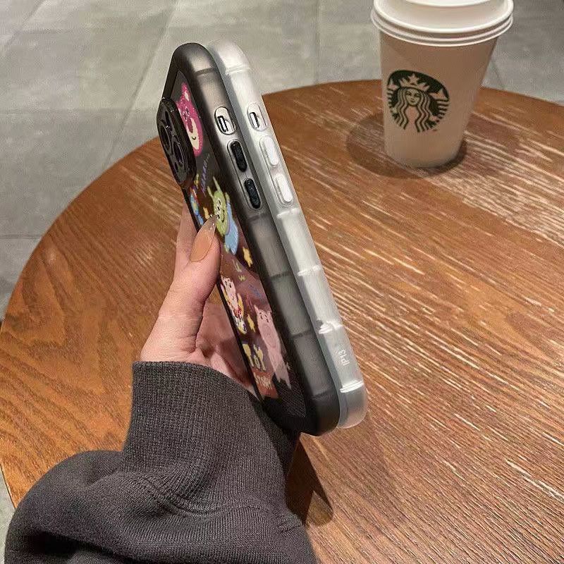 Ốp Điện Thoại Silicon Mềm Bảo Vệ Lens Hình Winnie The Pooh Cho iPhone13 xsmax XR xs Ggr