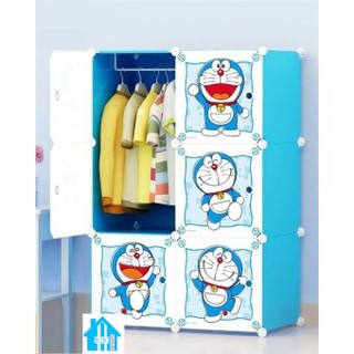 TỦ NHỰA GHÉP 6 NGĂN
