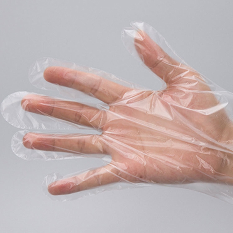 Set 100 găng tay nylon Hishop dùng một lần trong suốt tiện dụng