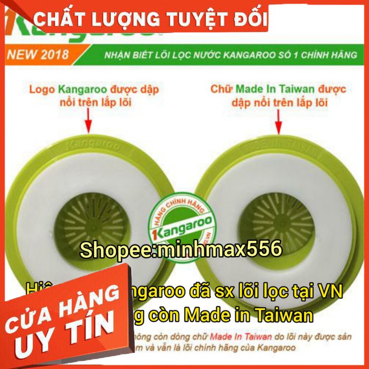 HÀNG CAO CẤP -  [GIÁ HỦY DIỆT] Bộ Lõi Lọc KANGAROO SỐ 1-2-3 Chính Hãng | Lõi lọc nước Kangaroo Chính Hãng  - Hàng Cao Cấ