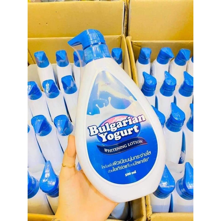 Date 29/01/2024 Dưỡng Thể Mistine Tinh Chất Sữa Chua Bulgarian Yogurt 500ml Thái