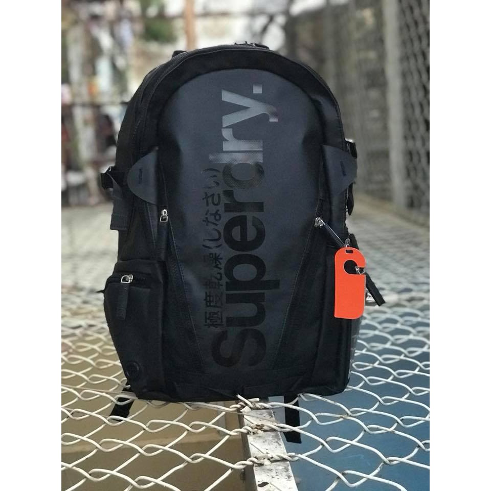 [Tặng kèm vớ] [XUẤT XỊN NHÀ MÁY 2020] Balo Sup.er.dry Chống Thấm Nước Tốt - Màu đỏ/đen