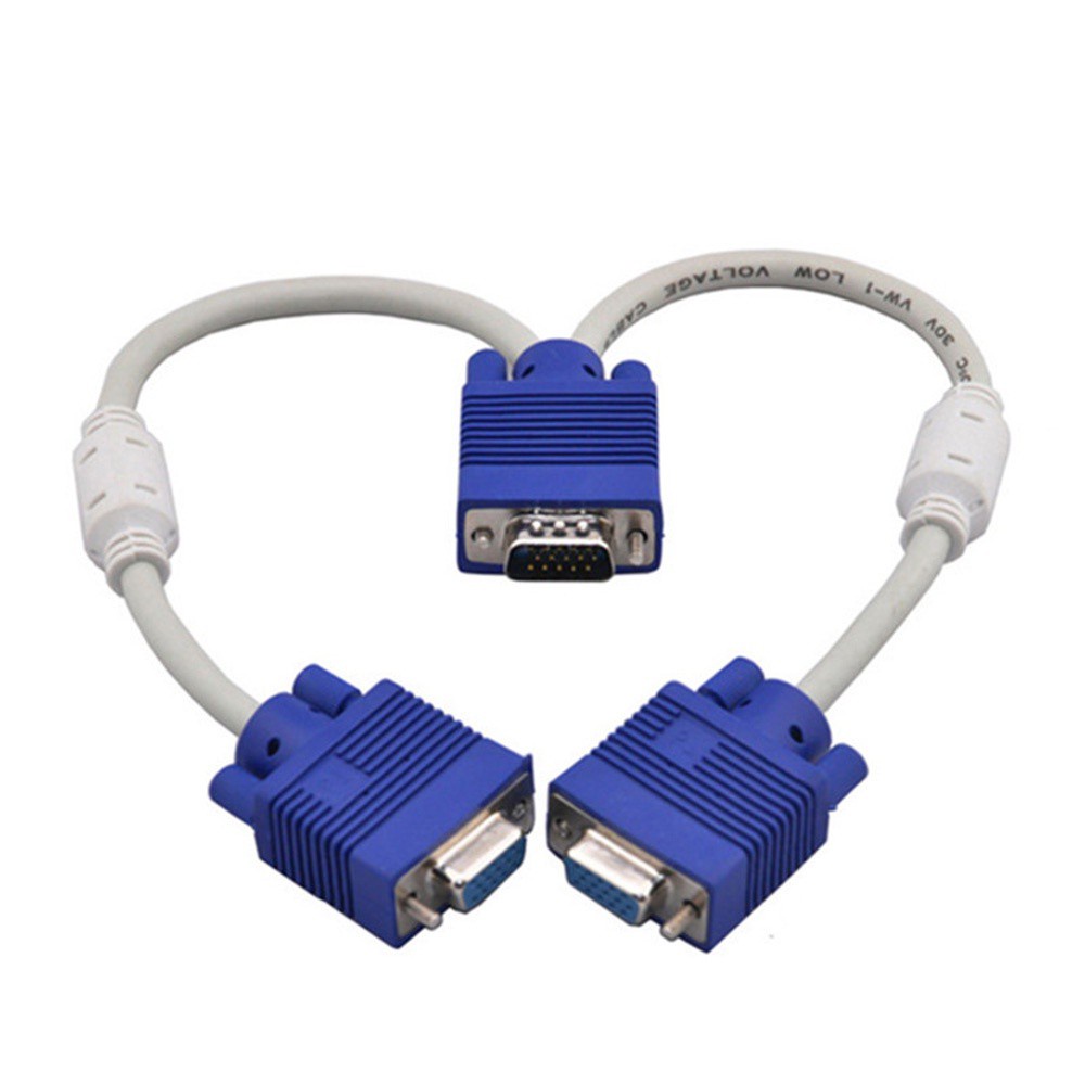 Dây Cáp Chia Cổng Vga 1 Máy Tính Sang 2 Cổng Vga Cho Pc Tv Vga | BigBuy360 - bigbuy360.vn