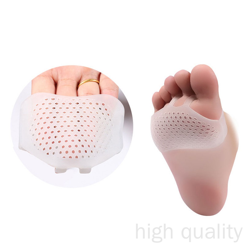 (Hàng Mới Về) 1 Cặp Đệm Silicone Đeo Ngón Chân Giảm Đau Chống Trượt Màu Sắc Ngẫu Nhiên 998
