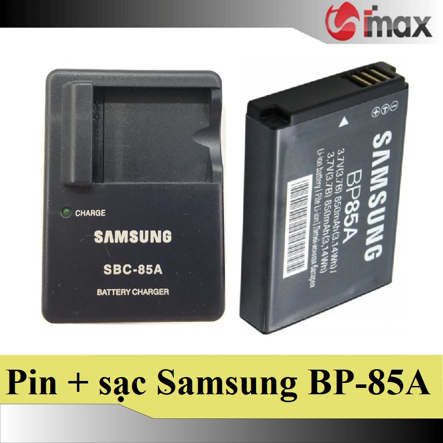 Bộ 01 pin Samsung BP-85A + 01 sạc Samsung SBC-85A - Hàng nhập khẩu