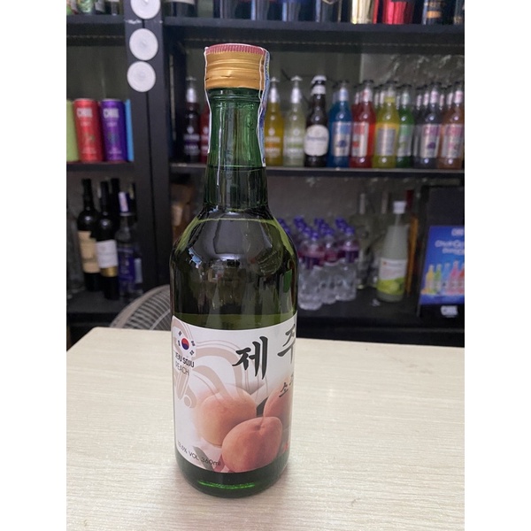 Soju Hàn Quốc Jeju 360ml-Vị Đào
