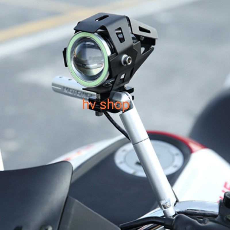 Giá gắn ghidong moto lắp đèn trợ sáng để phượt không bao gồm kẹp điện thoại ( giá 1 cái )
