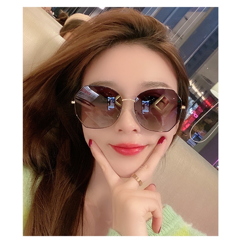 Kính mát nữ K05KK phiên bản Hàn Quốc chống tia UV phân cực kiểu dáng thời trang khung gọng hợp kim thép