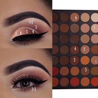 [CÓ BILL] BẢNG PHẤN MẮT MORPHE 35O