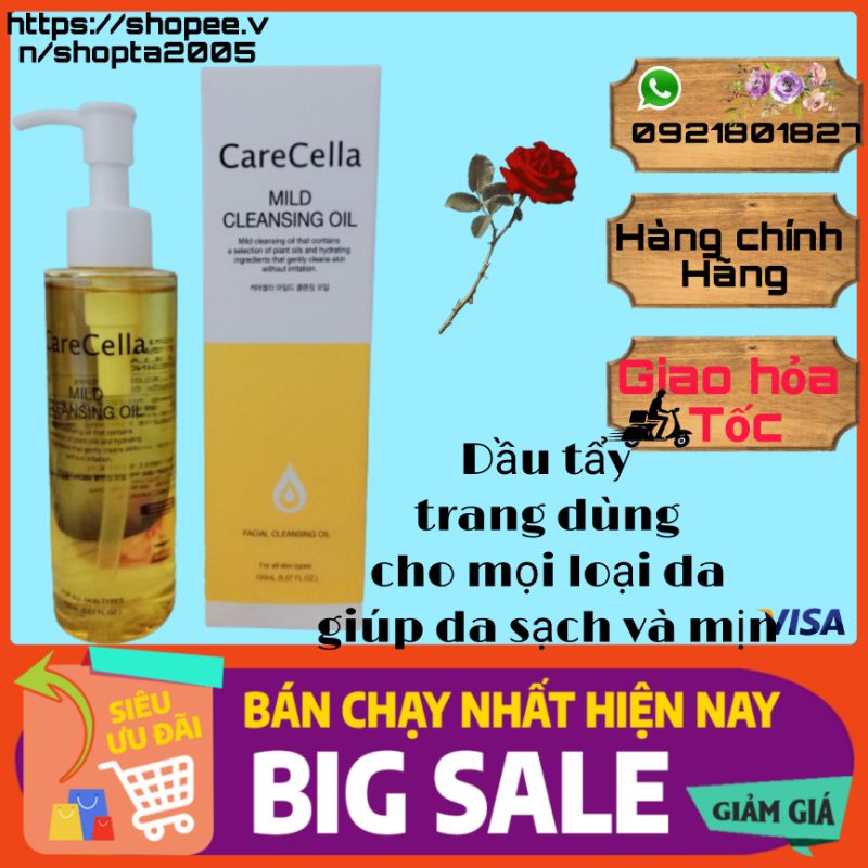 Dầu Tẩy Trang Carecella cao cấp