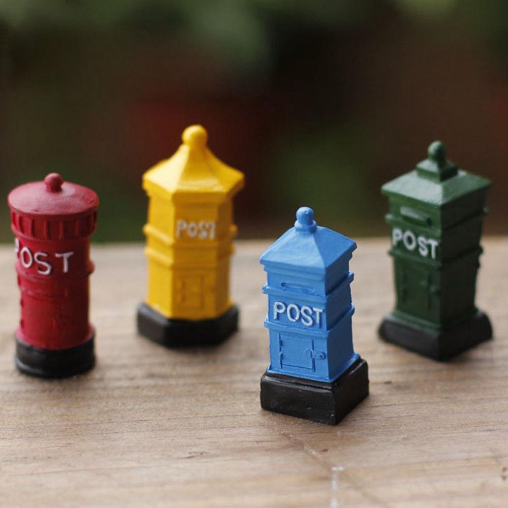Mô Hình Ngôi Nhà Mini Phong Cách Vintage Dùng Để Trang Trí Tiểu Cảnh