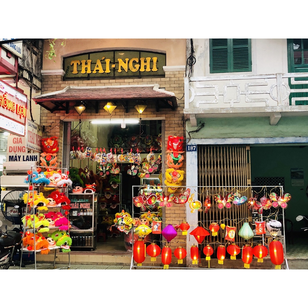 Đầu lân lớn Thái Nghi Đường, lông cừu, 7 màu sắc lựa chọn, làm đồ trang trí, đồ chơi vận động cho bé từ 10 tuổi trở lên