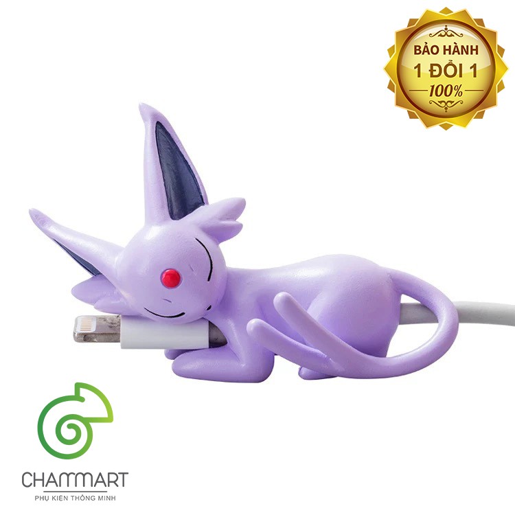 Nút gắn bảo vệ dây cáp sạc Iphone Cable Bite thú bảo vệ cáp sạc Cable Bite hình Pokemon ngộ nghĩnh mới 2019 Chammart