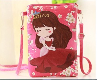 Túi đeo chéo chibi, hoạt hình
