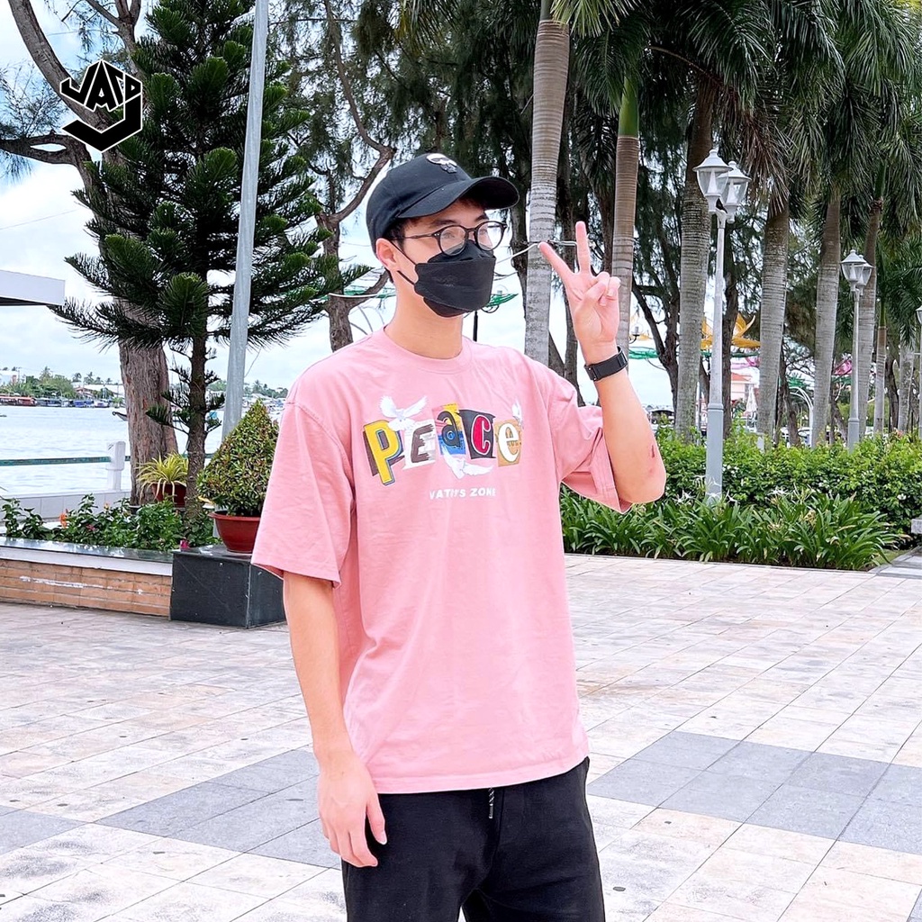 Áo thun nam nữ, áo phông Văn Toàn VATO9'S ZONE Peace Tee