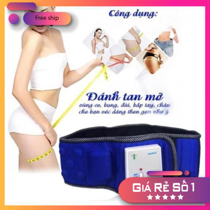 Đai massage bụng X5 giảm mỡ, giảm eo chính hãng